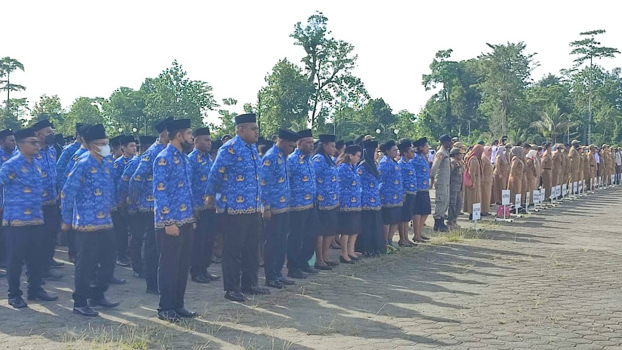 Ilustrasi berita Mimika: Kehadiran ASN Pemkab Mimika Dibawah 50 Persen, Bagian Keuangan Paling Sedikit, Hendriete: Nanti Ada Evaluasi
