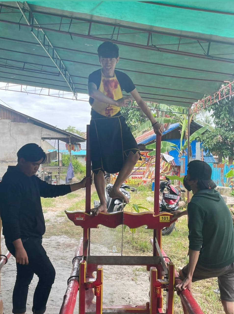 Ilustrasi berita Nasional: Rayakan Cap Go Meh 2023, Kota Singkawang Arak 77 Tatung