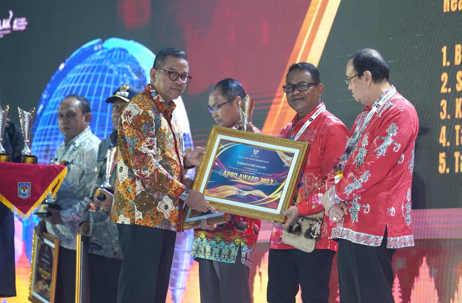 Ilustrasi berita Papua: Penjabat Bupati Mappi Terima Penghargaan APBD Award Tahun 2023