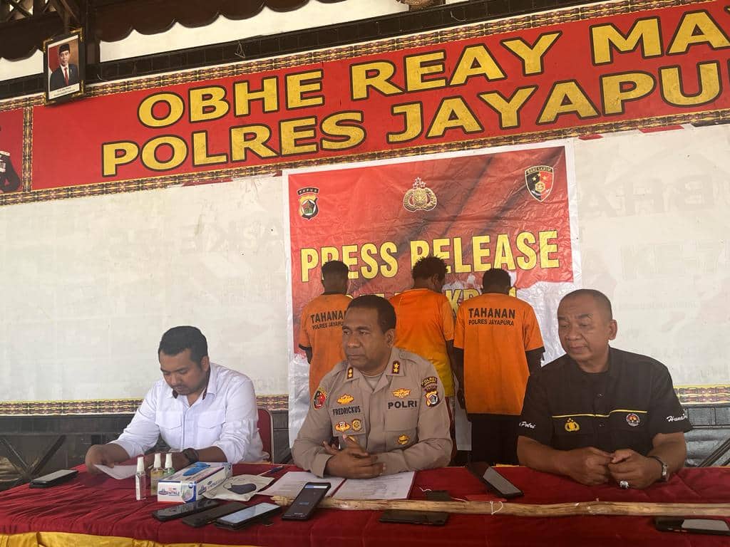 Ilustrasi berita Papua: Polres Jayapura Tangkap 4 Pelaku Penganiayaan Sopir Truk di Distrik Airu, Seorang Korban Belum Ditemukan