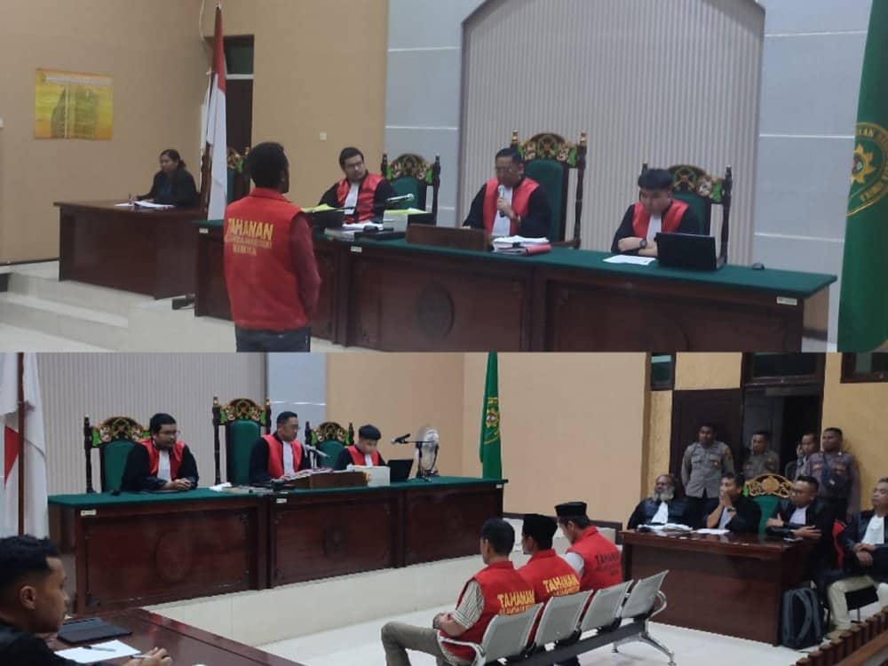 Ilustrasi berita Mimika: Empat Terdakwa Sipil Kasus Mutilasi Warga Nduga Divonis 18 Tahun Hingga Seumur Hidup