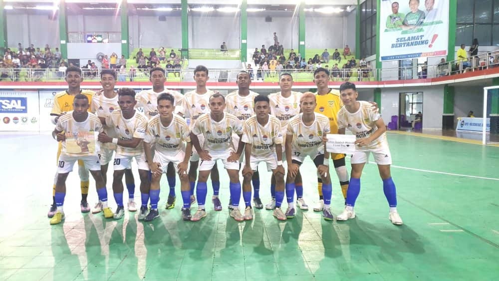 Ilustrasi berita Mimika: Tim Futsal Mimika Dihancurkan Maluku Utara 1-3, Pemain Fokus Hadapi Pertandingan Kedua Versus Sulawesi Selatan