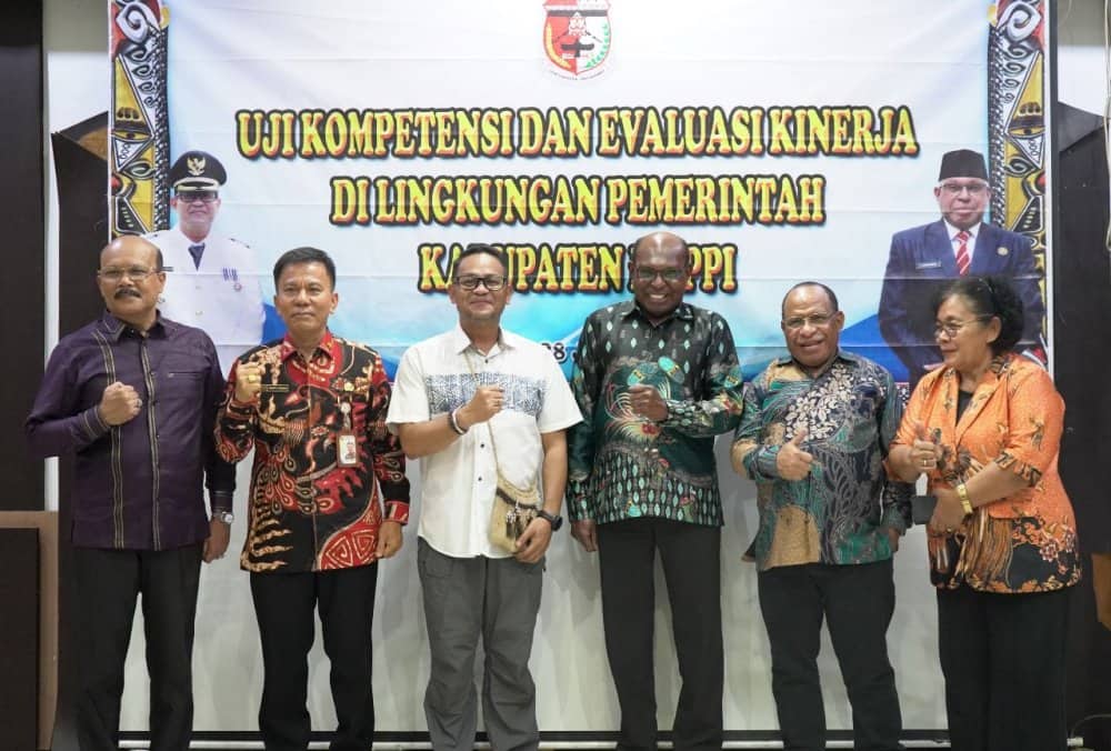 Ilustrasi berita Papua: 5 Pejabat Tinggi Pratama serta 13 Pejabat Pratama Dilingkungan Pemkab Mappi Ikuti Uji Kompetensi dan Evaluasi Kinerja