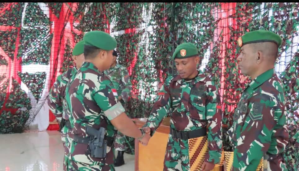 Ilustrasi berita Mimika: Pimpin Acara Korps Raport, Dandim Mimika : Semakin Tinggi Pangkat, Semakin Berat Tanggung Jawab