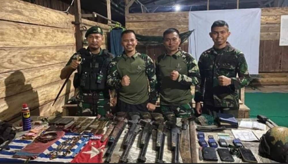 Ilustrasi berita Papua: Terlibat Jaringan KKB Papua, Satgas Ops Damai Cartenz Tangkap Satu Kepala Kampung