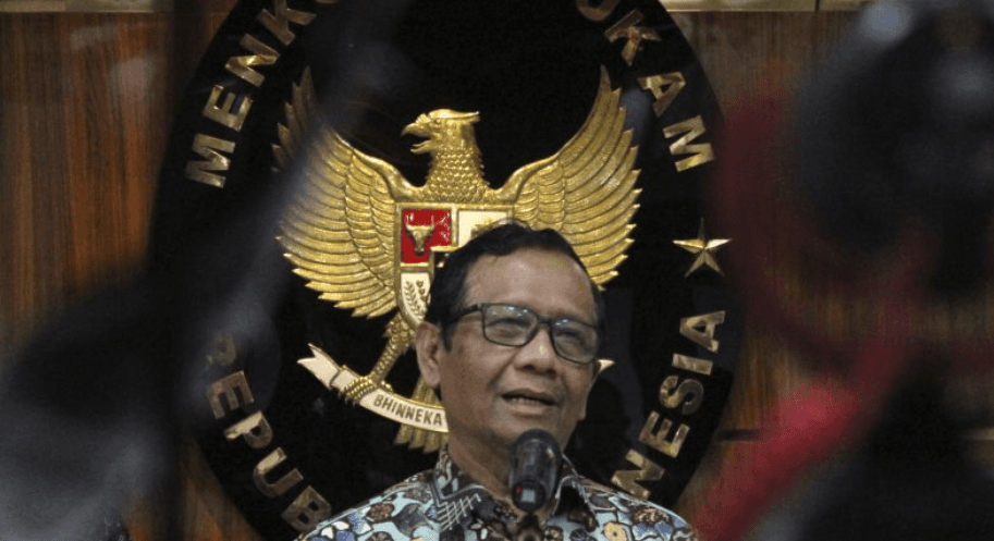 Menkopolhukam Mahfud MD