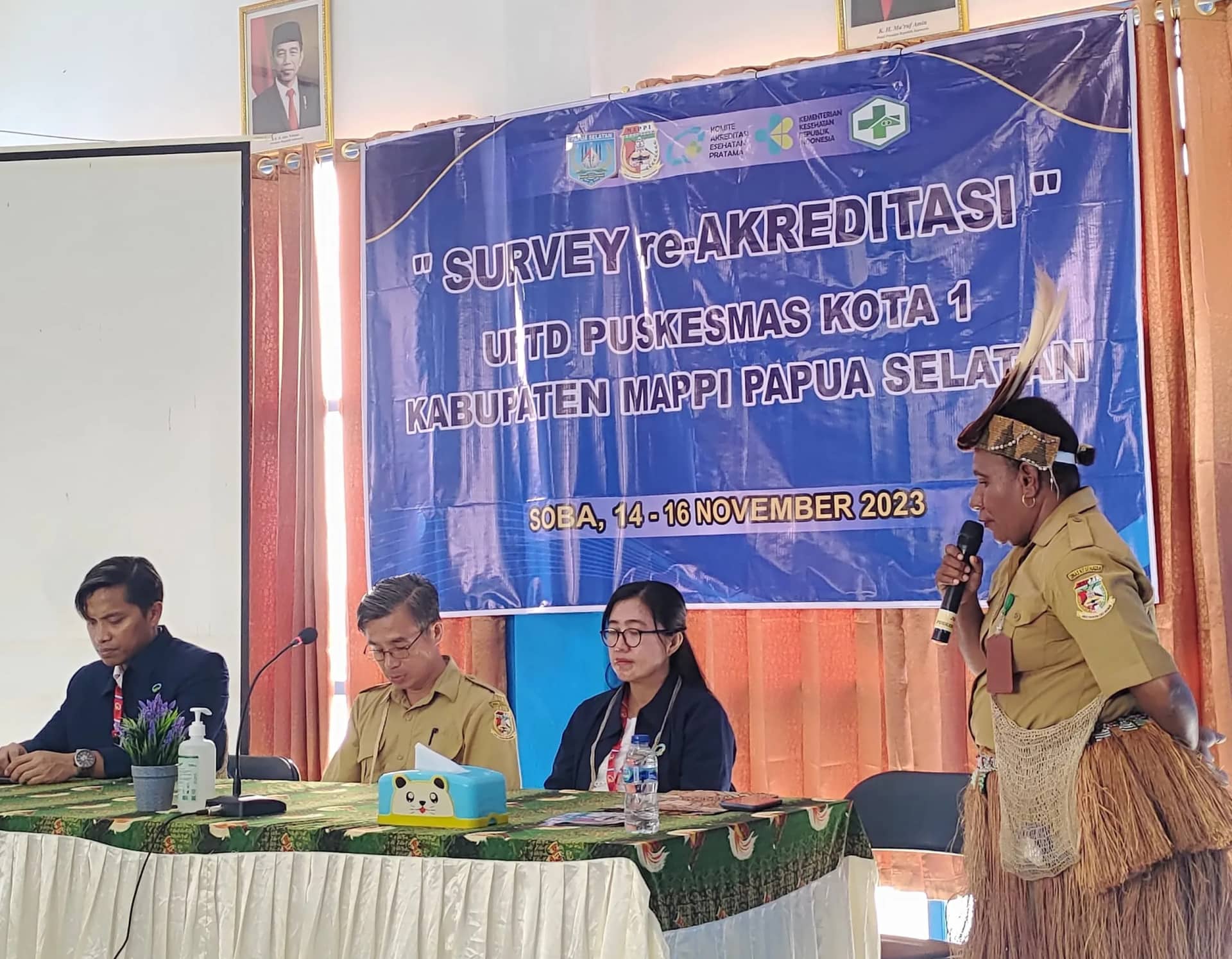 Ilustrasi berita Papua: Tim KAPP Lakukan Survei Akreditasi UPTD Puskesmas Kota I Kabupaten Mappi