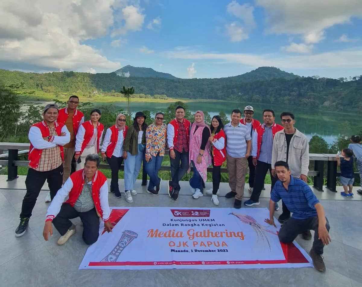 Ilustrasi berita JAYAPURA: OJK Papua dan Wartawan Jayapura Lihat Cara Pengembangan UMKM dan Tempat Wisata di Manado