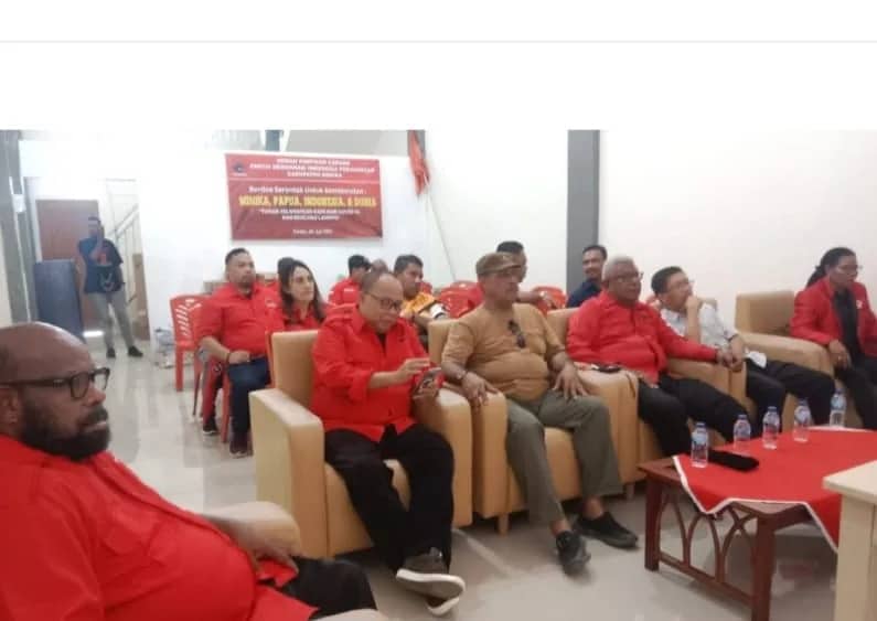 Ilustrasi berita Mimika: DPC Mimika Ikuti HUT PDIP ke-51 Secara Zoom