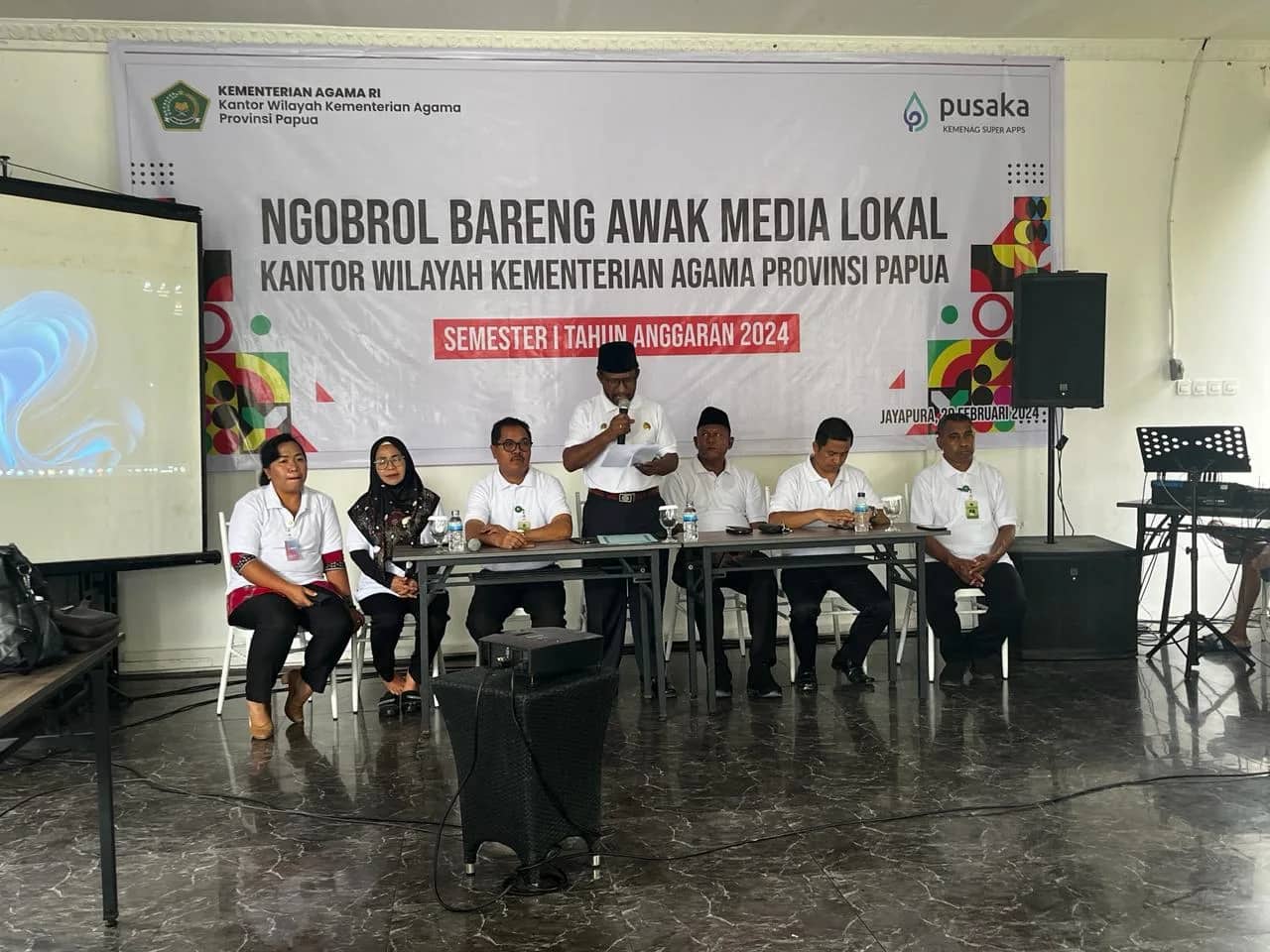 Ilustrasi berita Papua: Gelar Media Gathering, Kanwil Kemenag Papua Paparkan Program Prioritas dan Keberhasilan Pelayanan