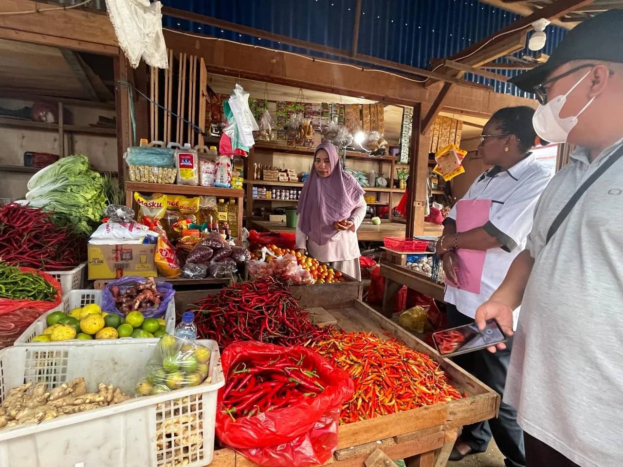 Ilustrasi berita JAYAPURA: Pemkab Jayapura Gelar Sidak di Pasar Phara Sentani, Harga Bapok Masih Stabil
