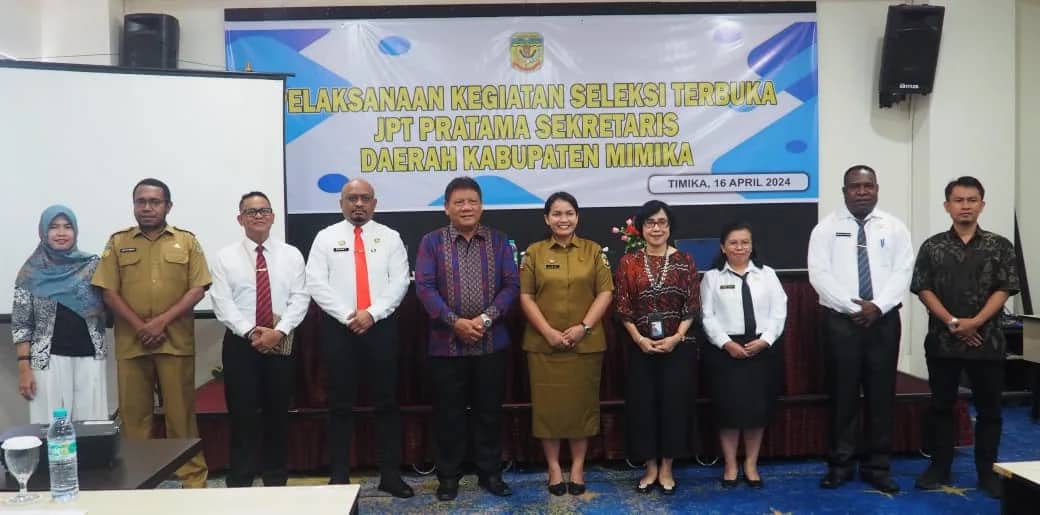 Ilustrasi berita Mimika: Seleksi Sekda Definitif Kabupaten Mimika Resmi Dibuka, Besok Ujian Psikotes