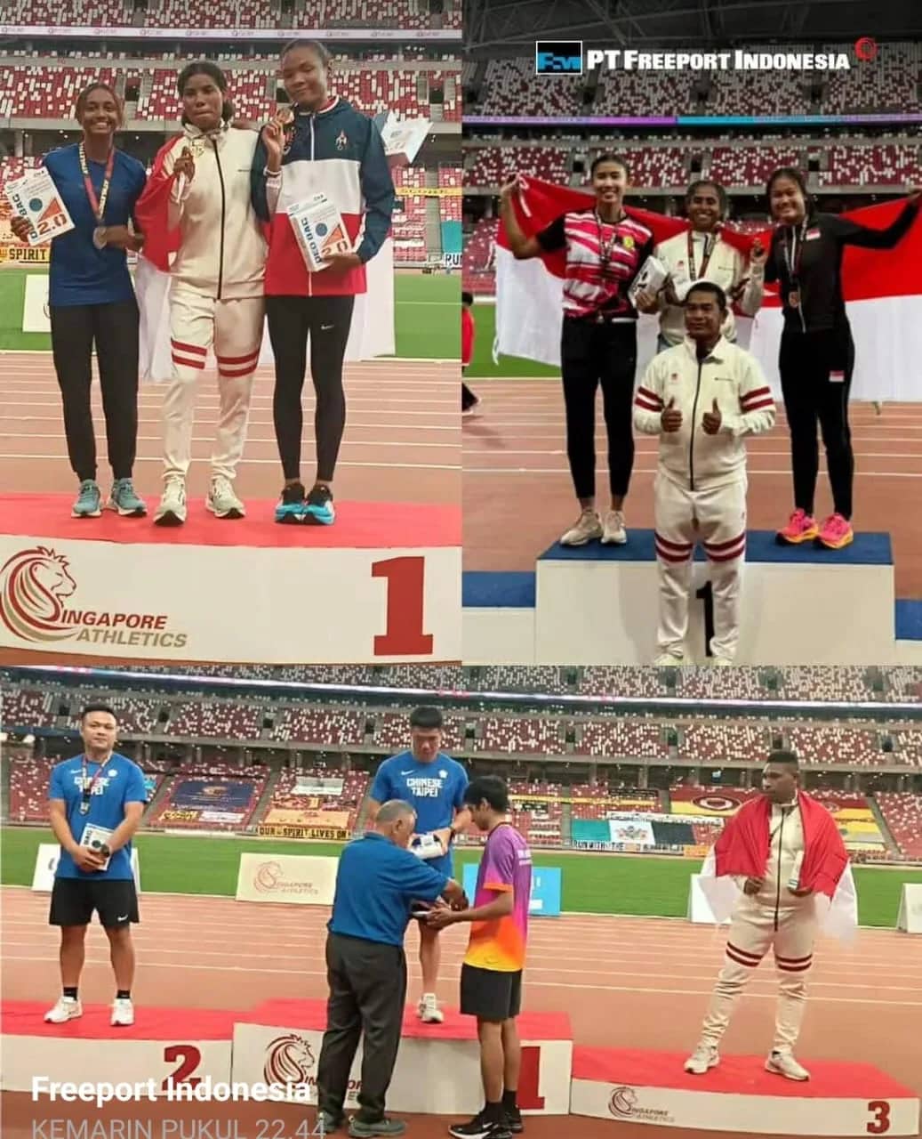Ilustrasi berita Mimika: Atlet Pelatnas Atletik Desentralisasi Mimika Raih Empat Medali di Singapura Terbuka