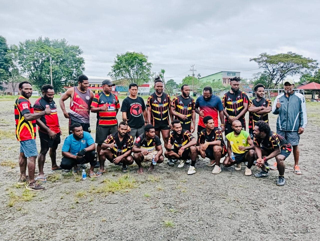Ilustrasi berita Papua: Tim The Kuskus Rugby Provinsi Papua Tengah Ikut Turnamen Jakarta 10s di GBK, Odizeus Beanal : Mohon Dukungannya