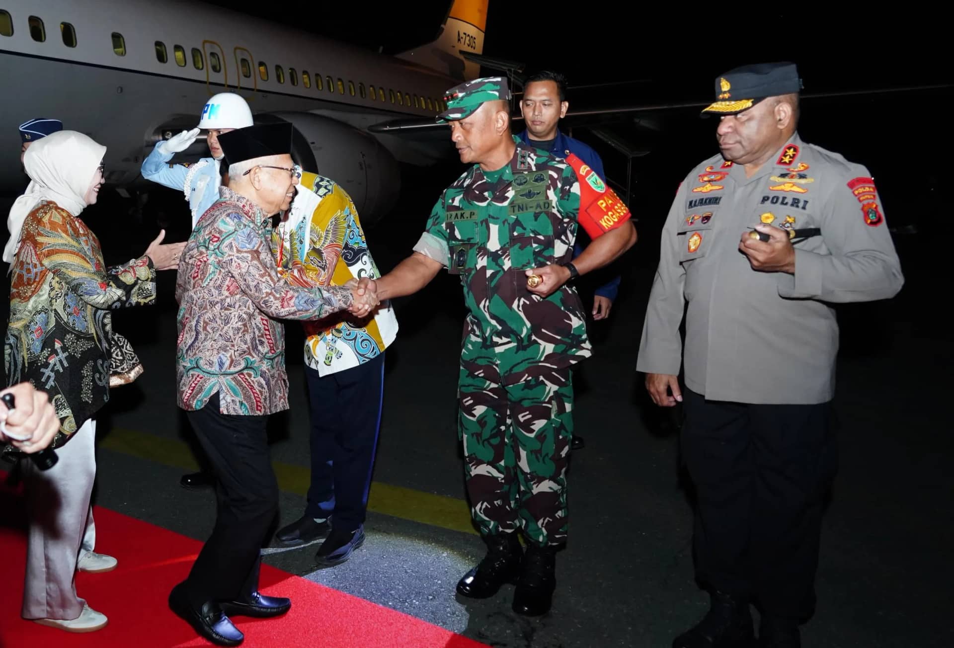 Ilustrasi berita Papua: Kunjungi 3 Provinsi di Tanah Papua, Wapres Ma'ruf Amin Pastikan Percepatan Pembangunan Papua