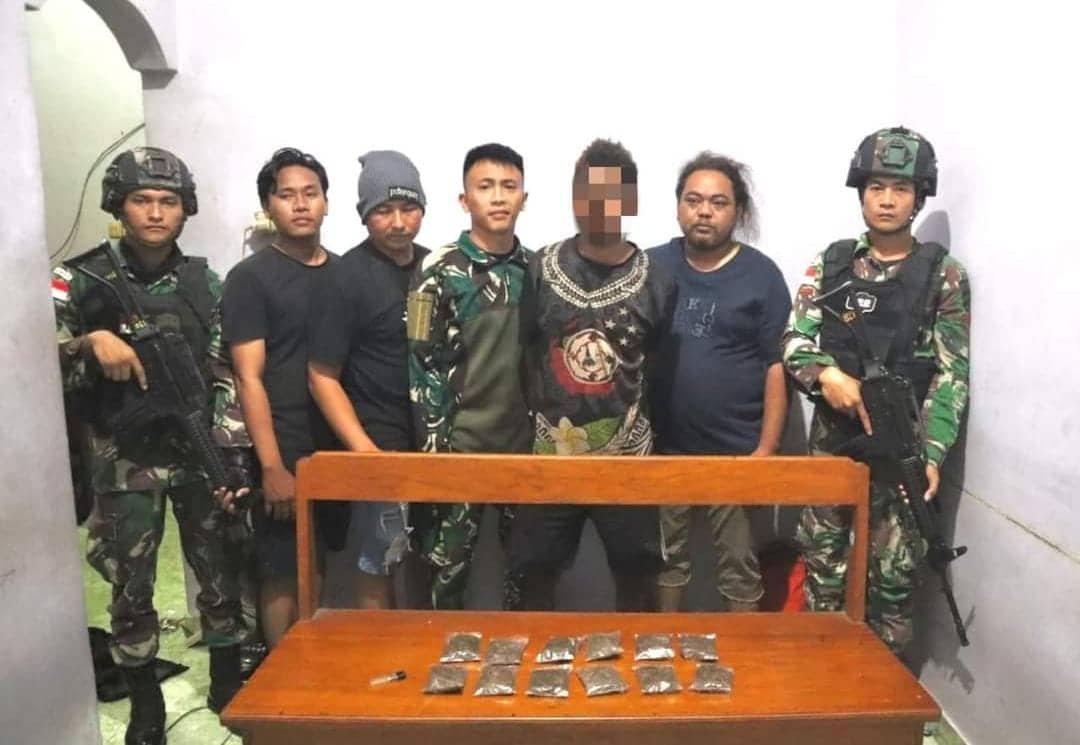 Ilustrasi berita Papua: Transaksi 700 Gram Ganja di Keerom Digagalkan