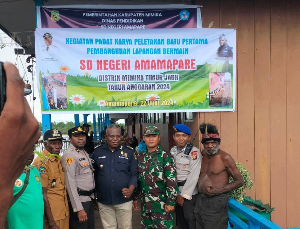 Ilustrasi berita Mimika: Lama Dirindukan, Kini SD Negeri Amamapare Segera Miliki Lapangan Sekolah