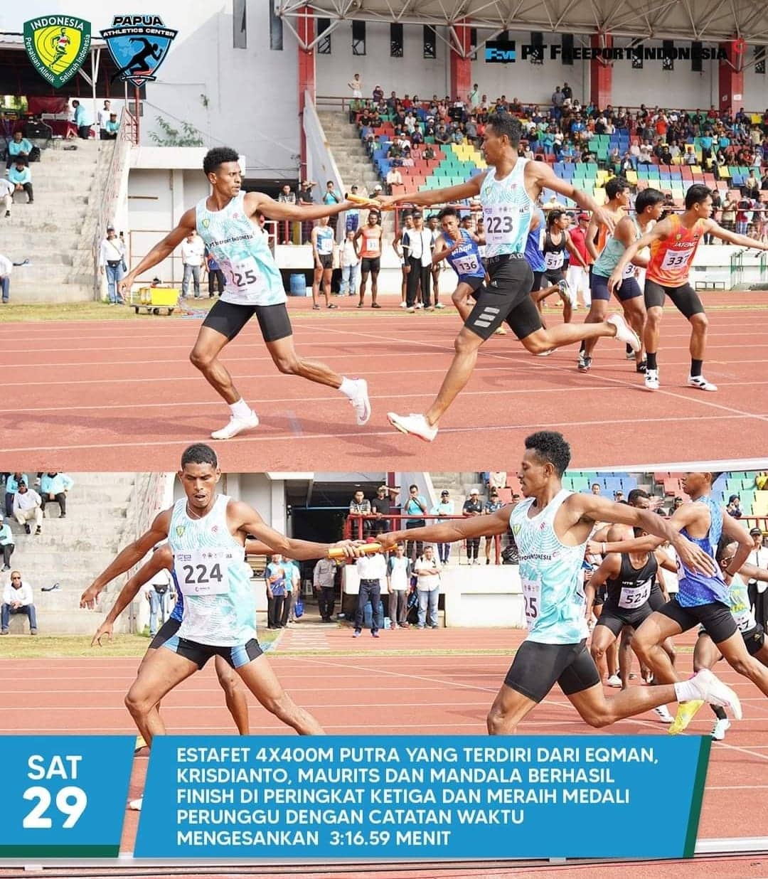 Ilustrasi berita Papua: Didukung PT Freeport Indonesia, Atlet Papua Athletics Center Rebut Tujuh Medali di Jateng Open 2024