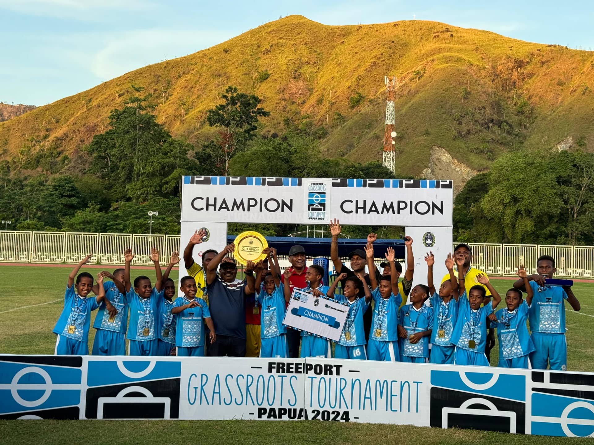 Ilustrasi berita Papua: 10 Klub Ikuti Freeport Grassroot Tournament 2024 di Jayapura