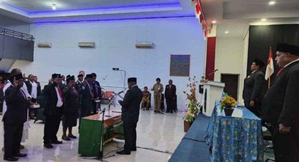 Ilustrasi berita Papua: Alat Kelengkapan MRP Provinsi Papua Tengah Dilantik