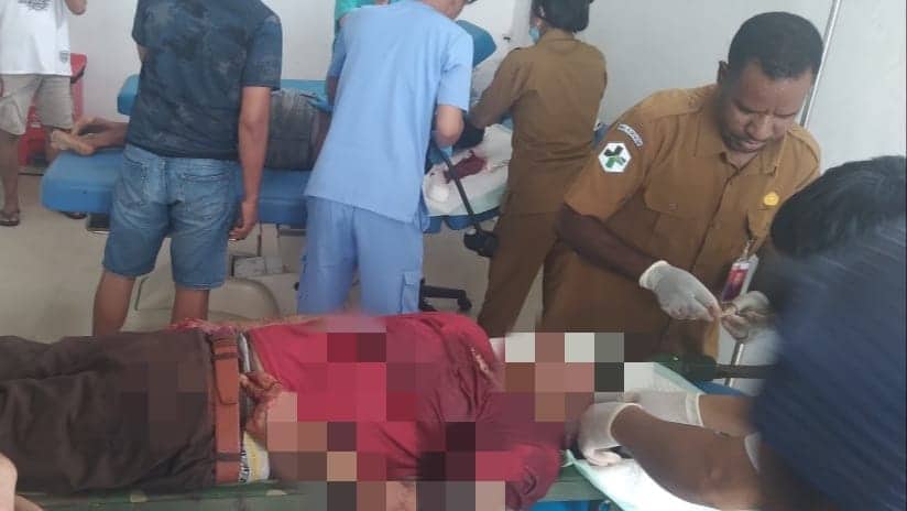 Ilustrasi berita Papua: Perang Saudara Akibat Sistem Noken Saat Pileg di Kenyam Terus Berlanjut, Dua Orang Dilaporkan Tewas dan Satu Luka Berat
