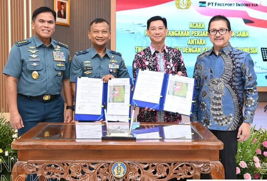 Ilustrasi berita Papua: PT Freeport Indonesia Dukung Pembangunan Dermaga Baru Lanal Timika