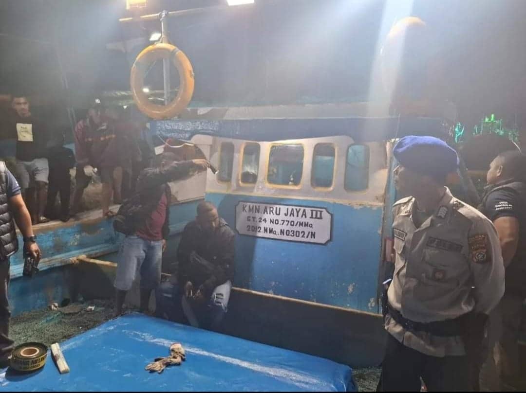 Ilustrasi berita Papua: Ditemukan Terdampar Tanpa Awak,Kapal Motor Nelayan Aru Jaya III Diduga Dirampok di Tengah Laut