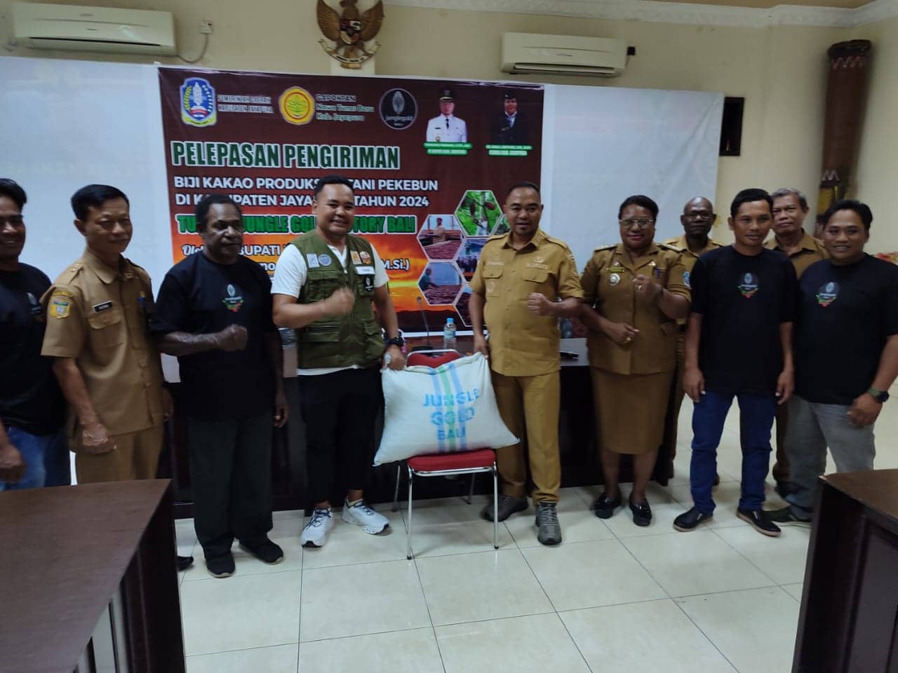 Ilustrasi berita Papua: 4 Ton Kakao Premium Produksi Petani di Kabupaten Jayapura Dikirim ke Bali