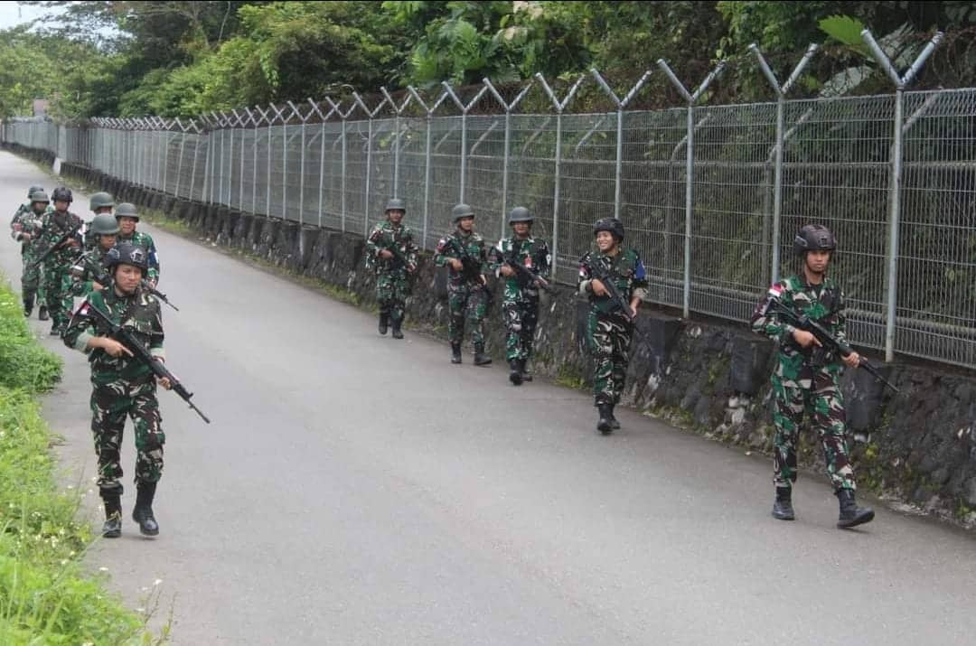 Ilustrasi berita Mimika: Asah Naluri Prajurit, Personil Lanud Yohanis Kapiyau Gelar Latihan Tempur Pertahanan Pangkalan TNI AU