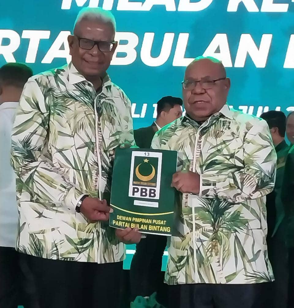 Ilustrasi berita Mimika: Calon Terkuat Johannes Rettob - Emanuel Kemong Resmi Dapat "Perahu" Maju Pilkada Bupati dan Wakil Bupati Mimika