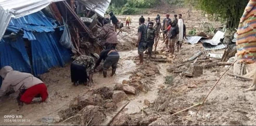 Ilustrasi berita Papua: Sembilan Warga Jadi Korban Bencana Banjir dan Longsor di Dogiyai, 4 Korban Ditemukan Tewas, 5 Lainnya Dalam Pencarian
