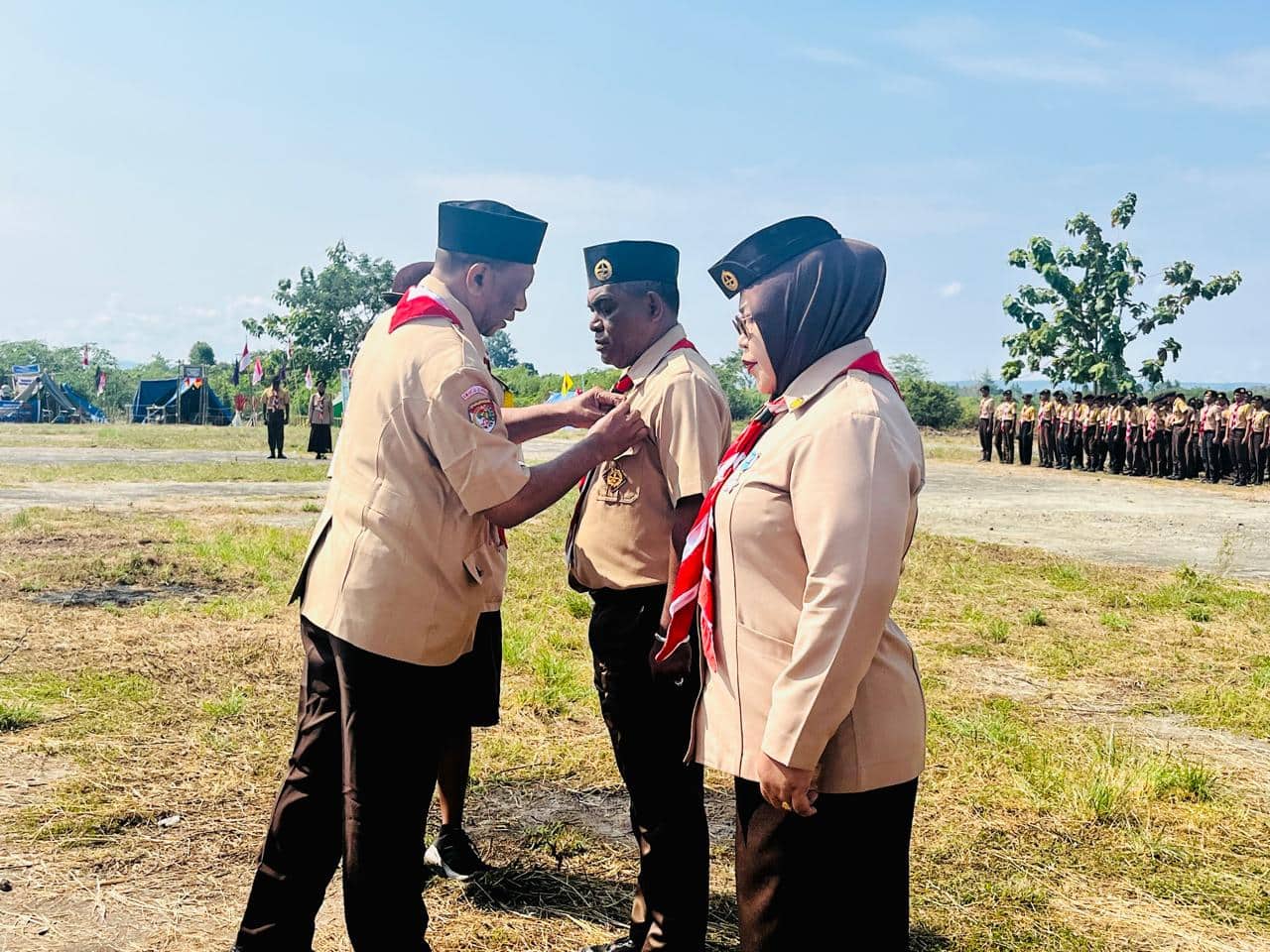Ilustrasi berita JAYAPURA: Rayakan HUT Pramuka ke-63, Kwartir Cabang Kabupaten Jayapura Gelar Kemah
