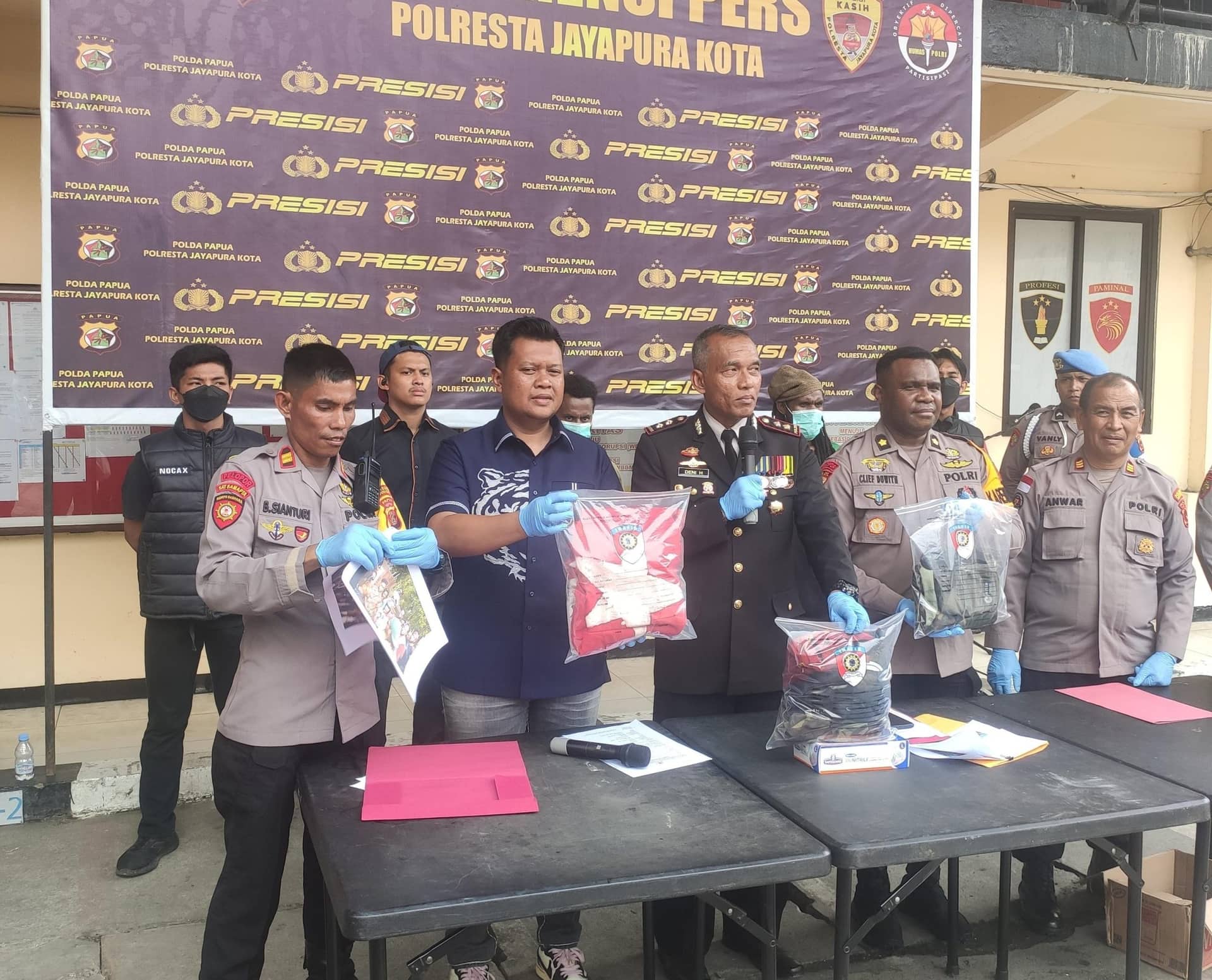 Ilustrasi berita Papua: Aksi Demo Ganggu Kamtibmas, Dua Korlap KNPB Jadi Tersangka