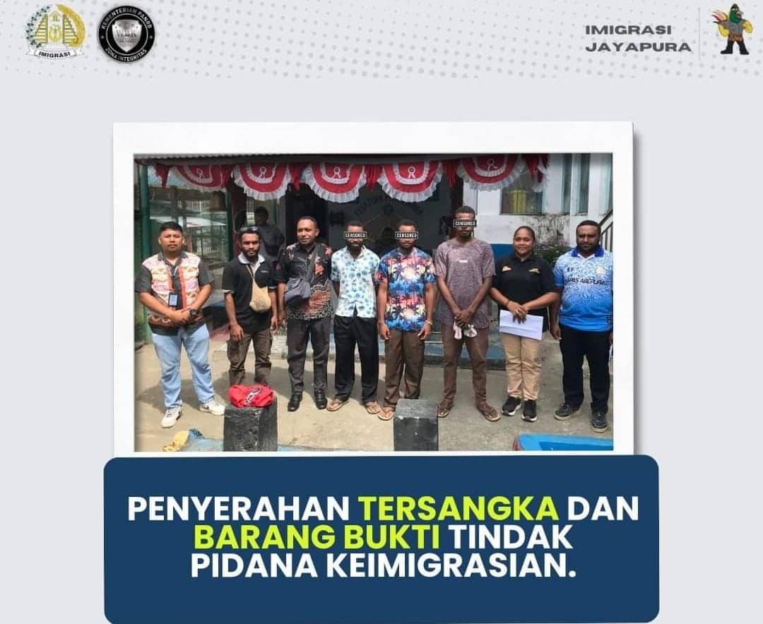 Ilustrasi berita Papua: Terlibat Tindak Pidana Keimigrasian dan Selundupkan Vanili, Tiga Warga Papua Nugini Segera Disidang di Jayapura