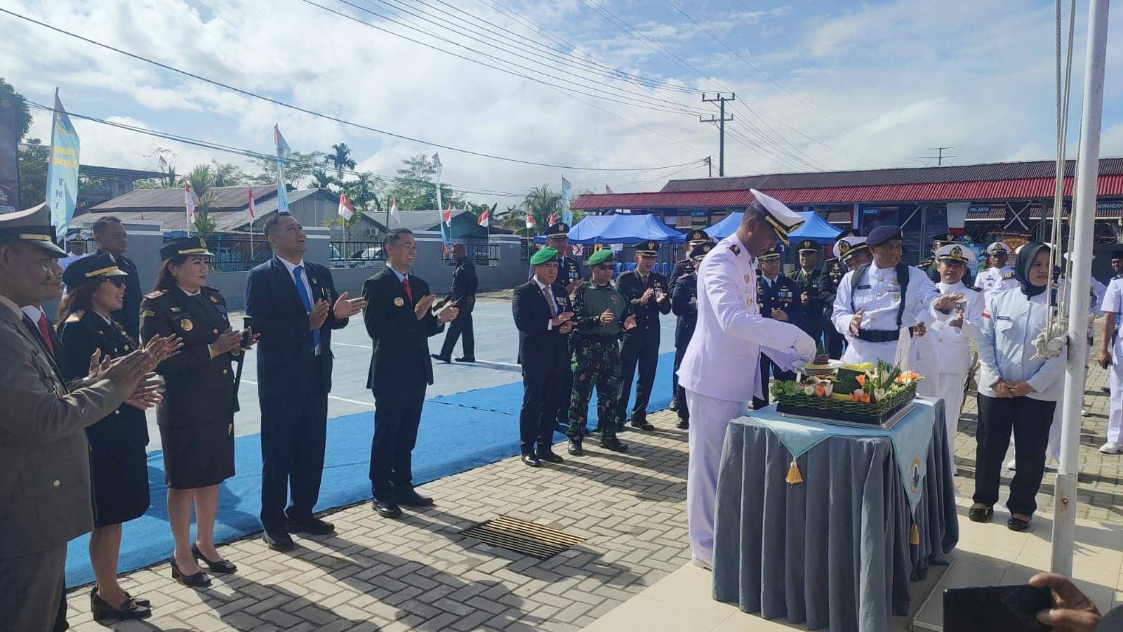 Ilustrasi berita Mimika: Lanal Timika Gelar Upacara dan Syukuran HUT ke-79, TNI Angkatan Laut Siap Mewujudkan Nusantara Baru Indonesia Maju