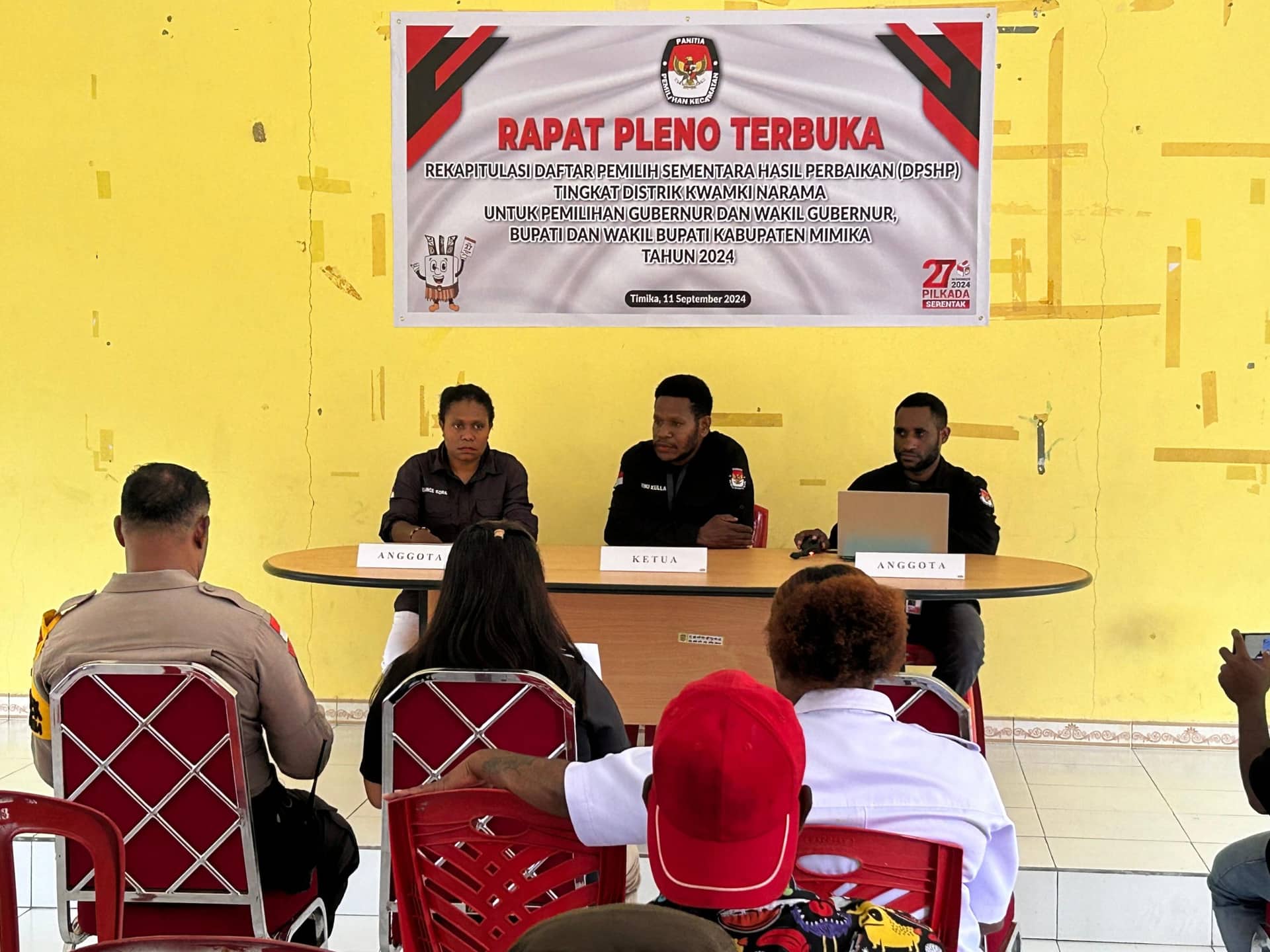 Ilustrasi berita Mimika: Pleno Tuntas, PPD Distrik Kwamki Narama Tetapkan Daftar Pemilih Sementara Hasil Perbaikan Sebanyak 10.744 Orang