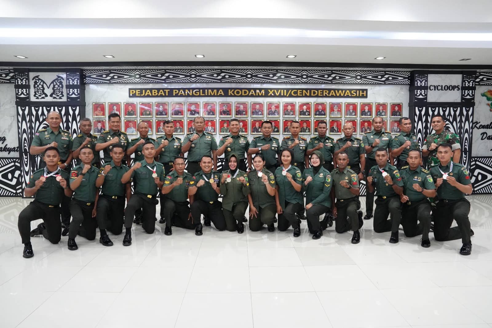 Ilustrasi berita JAYAPURA: Berprestasi di Turnamen Walikota Jayapura, Tim Karate Kodam XVII/Cenderawasih Diberikan Penghargaan