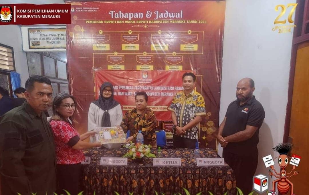 Ilustrasi berita Papua: KPU Merauke Buka Ruang Tanggapan Masyarakat Terkait Persyaratan Paslon