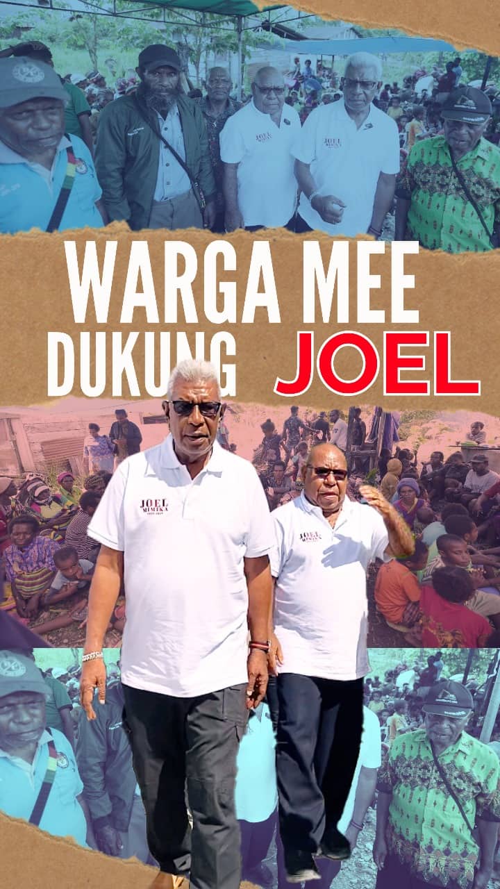 Ilustrasi berita Mimika: Warga Suku Mee di Mimika Dukung Johannes Rettob - Emanuel Kemong, Piet Nawipa: Berpengalaman, JOEL Pilihan Tepat