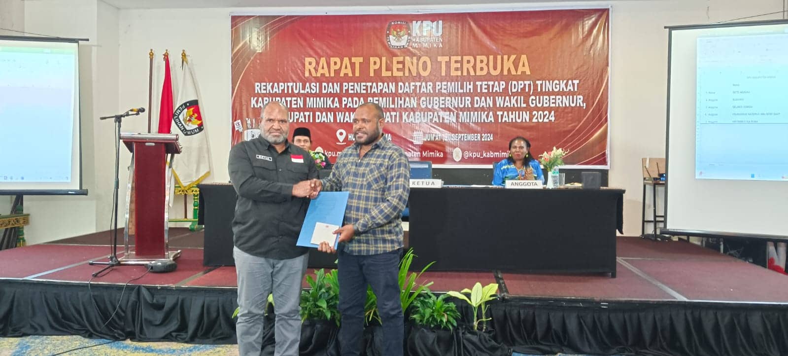 Ilustrasi berita Mimika: KPU Mimika Tetapkan 497 TPS dan Daftar Pemilih Tetap Sebanyak 224.551