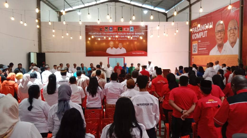 Ilustrasi berita Mimika: Tim Kampanye "Koalisi Rakyat Bersatu" Paslon JOEL Resmi Dilantik, Petrus: JOEL akan Menghapus Air Mata Masyarakat Amungme-Kamoro