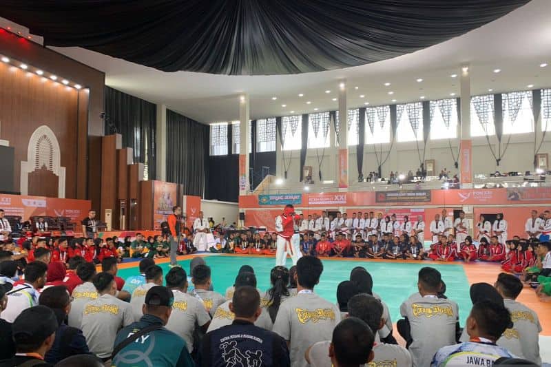 Ilustrasi berita Nasional: Meski Juara Umum di Mimika, Papua Hanya Diperkuat Satu Atlet Untuk Lomba Tarung Derajat PON Aceh