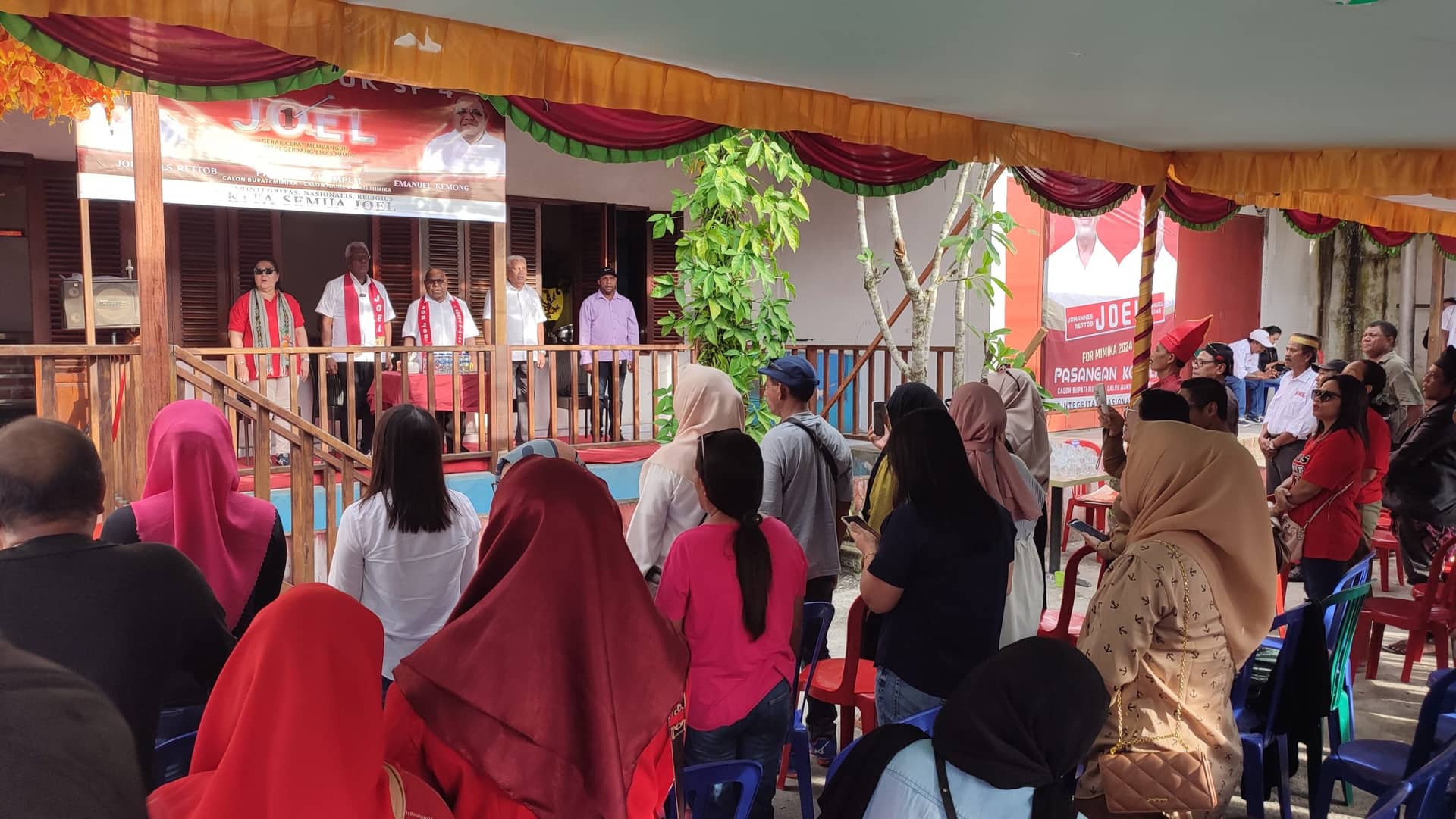 Ilustrasi berita Mimika: Tujuh Pernyataan Sikap Warga SP 4 Mimika Dukung JOEL