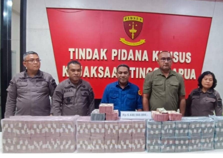 Ilustrasi berita Papua: Menang Pra Peradilan, Kejati Papua Sita Uang Rp 6,4 Miliar Terkait Dugaan Korupsi Dana PON XX Papua