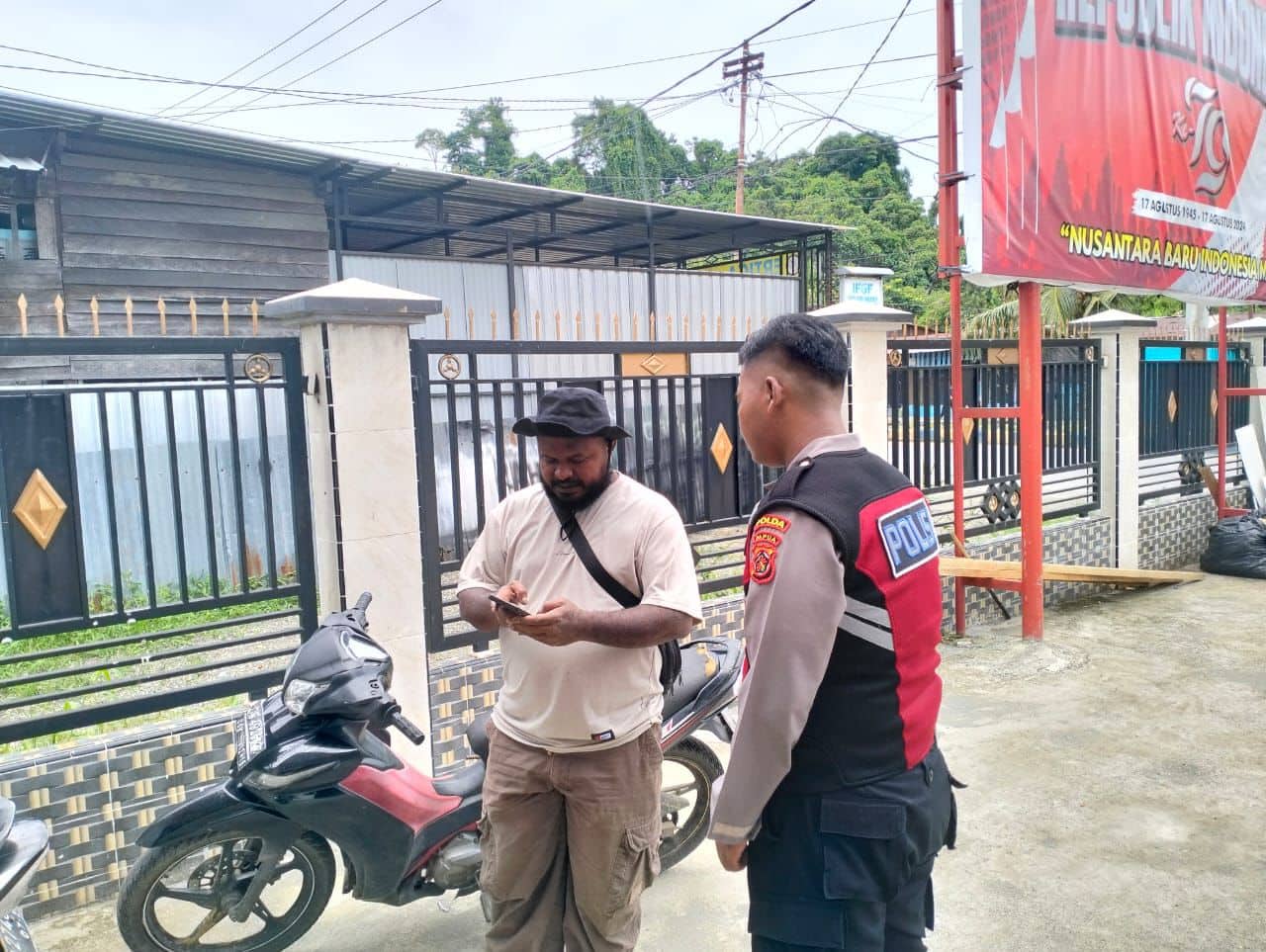 Ilustrasi berita Papua: KPU dan Bawaslu Nabire Dijaga Ketat, Ini Penjelasan Kasatgas Preventif