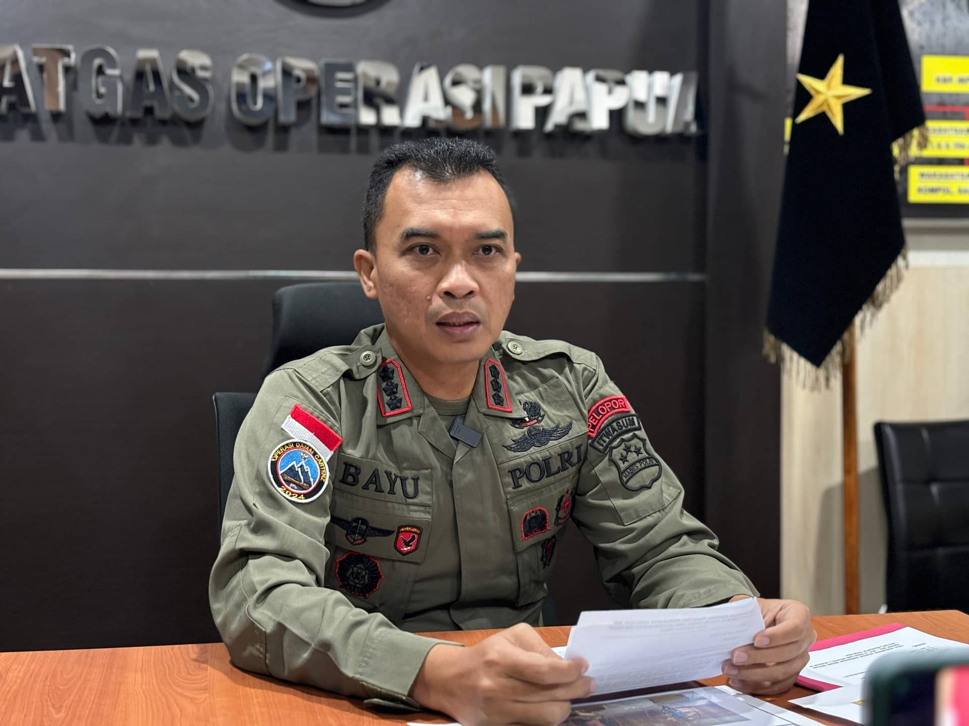 Ilustrasi berita Papua: Lagi, Satgas Damai Cartenz Tangkap Penyuplai Amunisi Kepada KASAD KKB Paniai di Nabire
