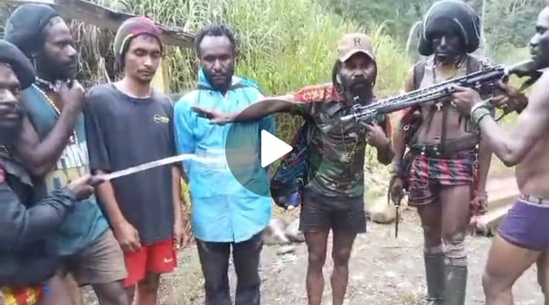 Ilustrasi berita Papua: Beredar Video Warga Asal Manggarai NTT Disandera KKB Papua di Intan Jaya