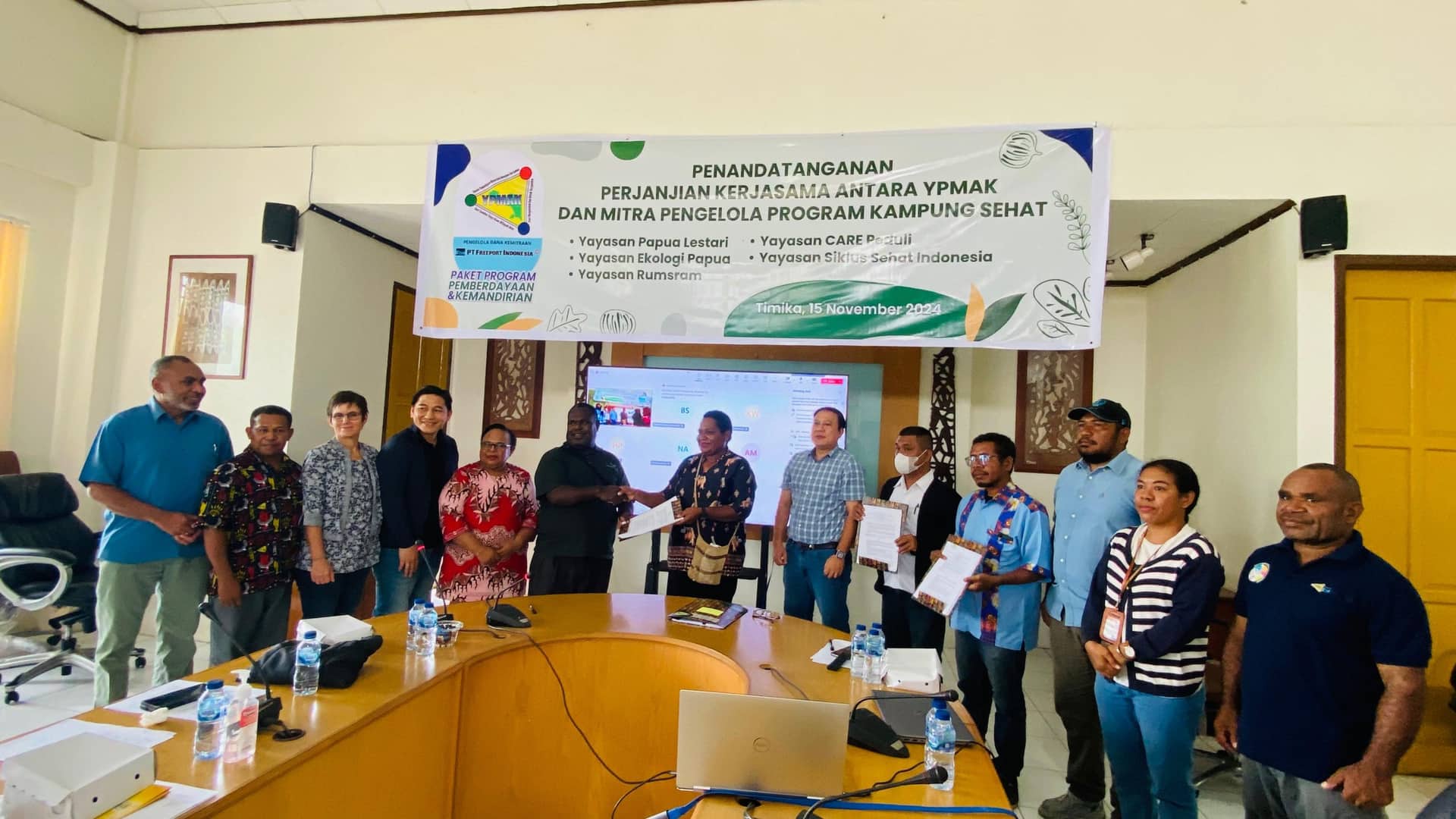 Ilustrasi berita Mimika: YPMAK Lakukan Penandatanganan Kerjasama Dengan Mitra Pengelola Program Kampung Sehat, Berikut 5 Yayasan yang Dipilih