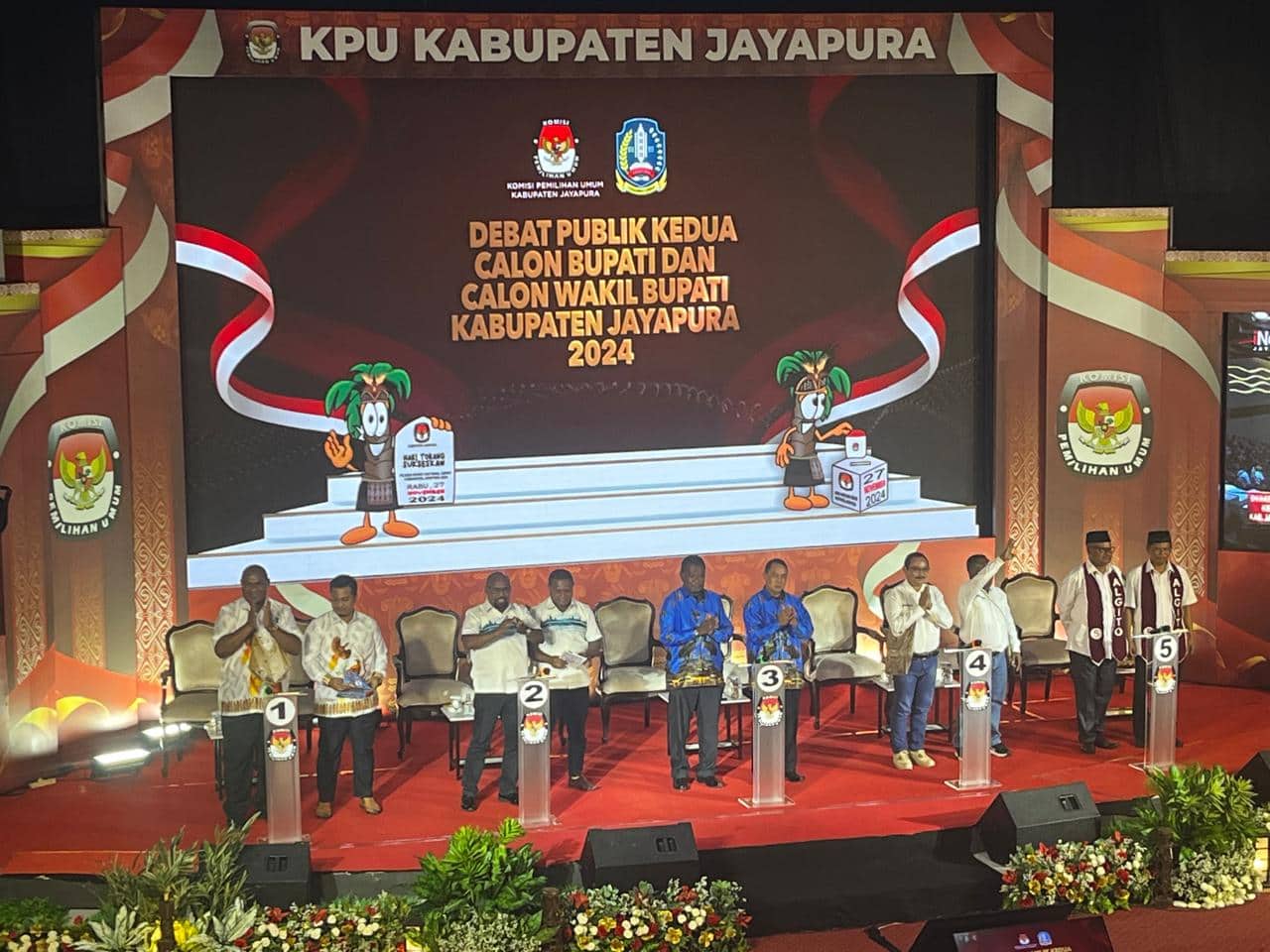 Ilustrasi berita JAYAPURA: Debat Kedua Pilkada Kabupaten Jayapura Dipindah ke Gedung PYCH, Ini Alasannya