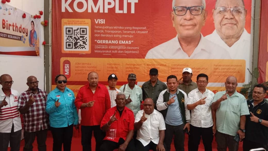 Ilustrasi berita BERITA UTAMA: Paslon Johannes Rettob-Emanuel Kemong Menang, Apresiasi Penyelenggaraan Pilkada Mimika